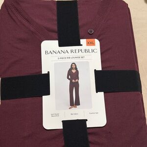 Banana Republic Deep Red Lounge Set